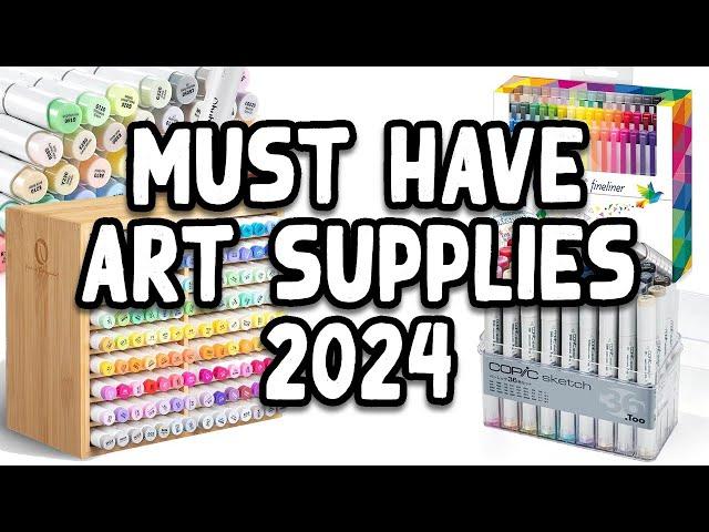 Must Have Art Supplies of 2024