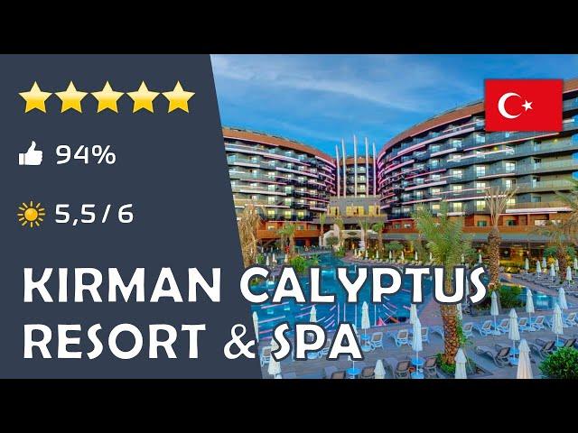 Kirman Calyptus Resort & Spa ⭐️⭐️⭐️⭐️⭐️ - Side (Türkei)