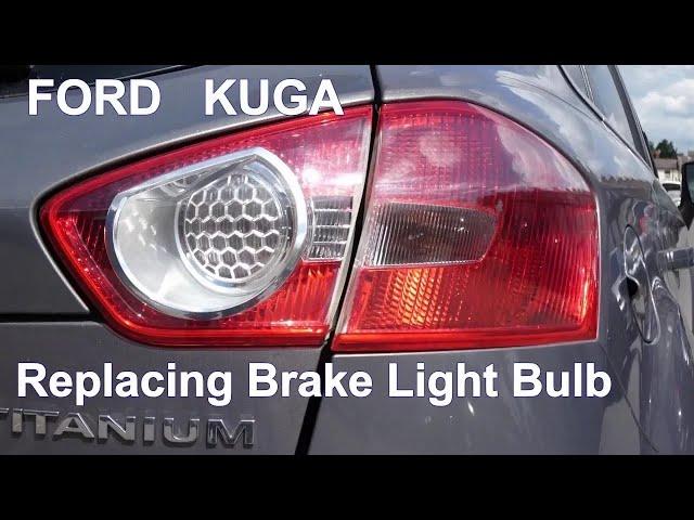 How To Replace Tail Brake Light Bulbs on Ford KUGA