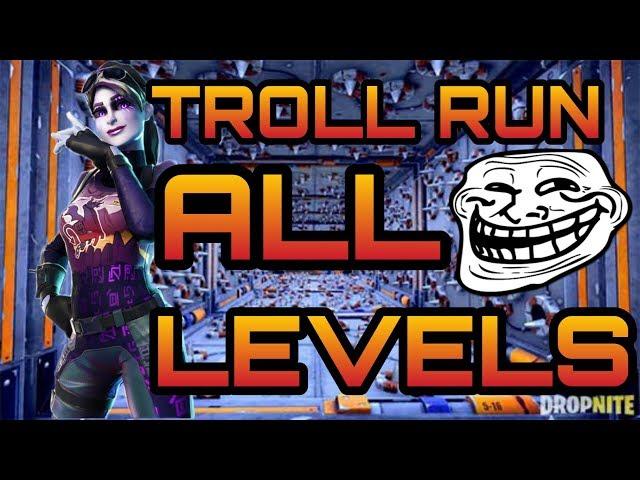 HOW TO COMPLETE TROLL RUN LEVELS 1-16 + SECRET LEVEL!!!