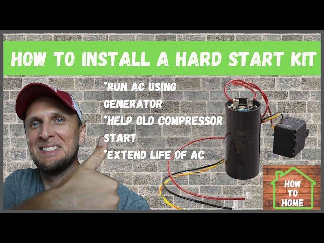 How To Install A Hard Start Kit On Home AC | 5-2-1 Hard Start Kit