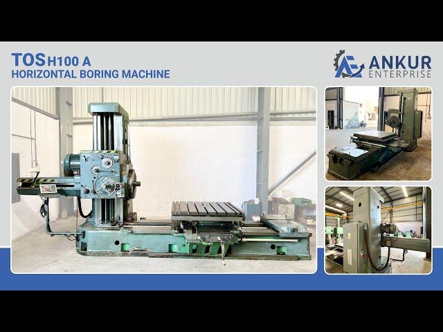 Horizontal Boring Machine - TOS H100A