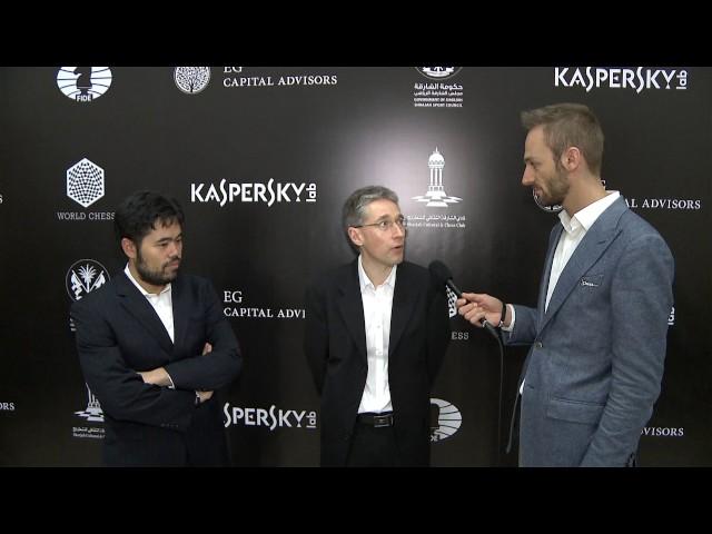 Day 9 Interview with Hikaru Nakamura and Michael Adams