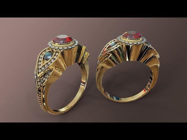 Jewellery workshop with ZBrush