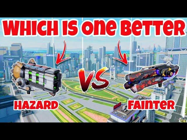 WRHazard VS Fainter Weapon Comparisons |WAR ROBOTS|