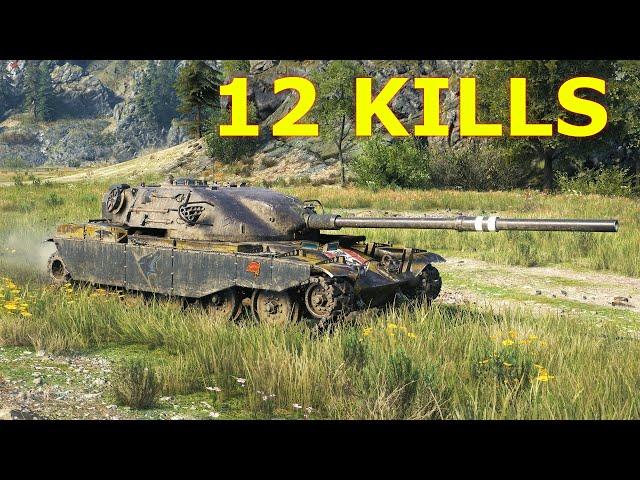 World of Tanks T95/FV4201 Chieftain - 12 Kills 10,1K Damage