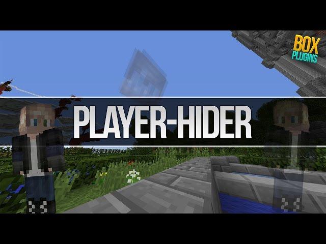 Player-Hider EASY! | Minecraft Plugin