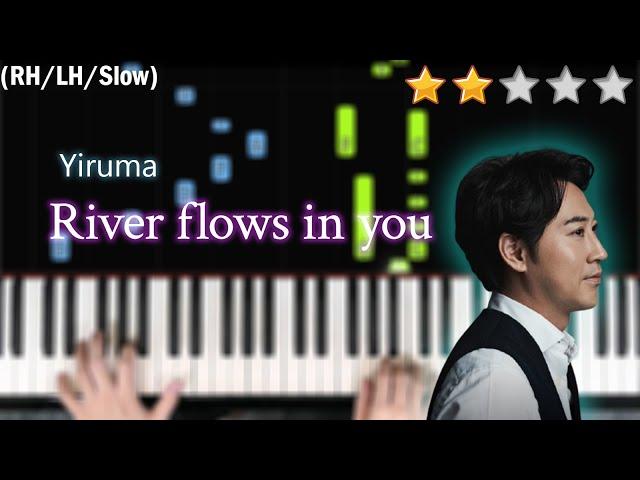 River flows in you | Yiruma | EASY Piano Tutorial |