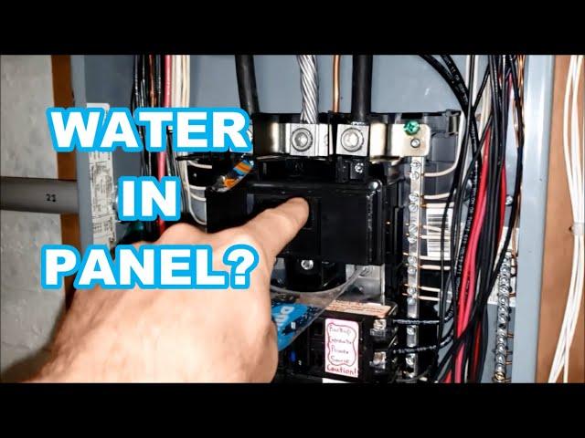 Raining? Check For This!  Fixing Water Issue In My Electrical Panel