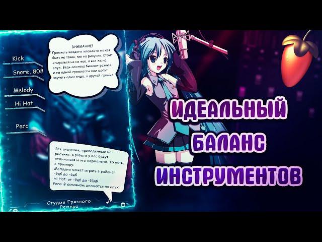 ИДЕАЛЬНЫЙ БАЛАНС ГРОМКОСТИ | FL Studio 21