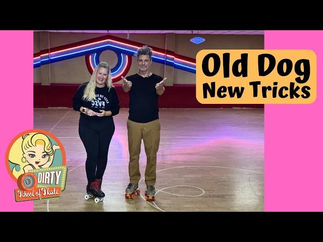 How To Roller Skate Backwards Like A Pro - Old Dog Edition!