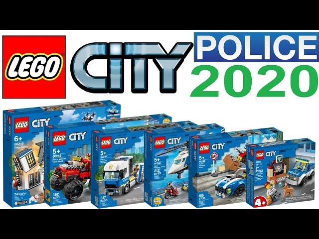 All LEGO City Police Sets 2020 - Lego Speed Build Review