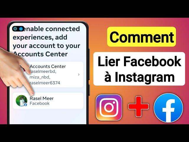 Comment lier Facebook à Instagram (nouvelle 2023) |  Comment lier un compte Instagram à Facebook