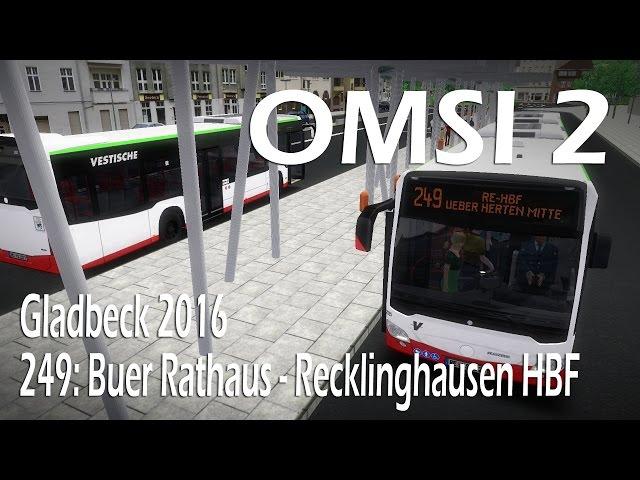 249: Buer Rathaus → Recklinghausen HBF (2/2) | Gladbeck 2016 | OMSI 2