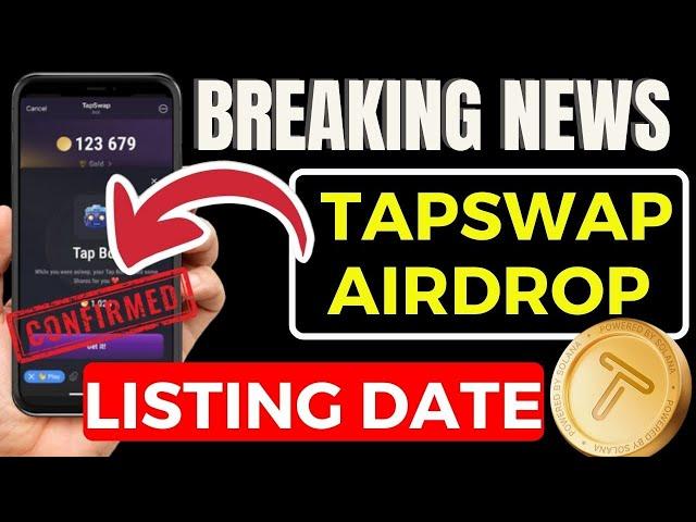 Tapswap Airdrop again exposed - listing date and price confirmed - big scam