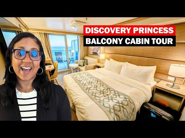 Discovery Princess Balcony Cabin Tour