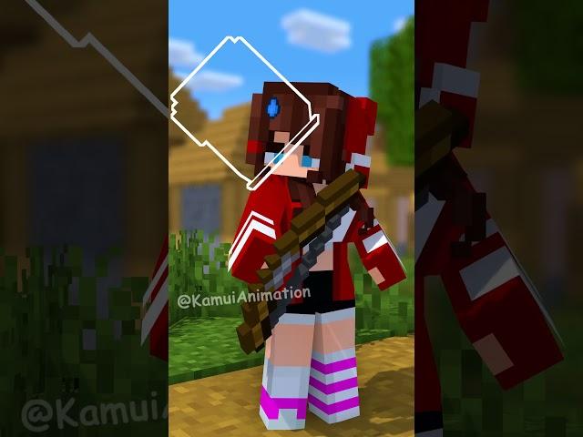 There are various scenes2 - MAIZEN Minecraft Animation #shorts