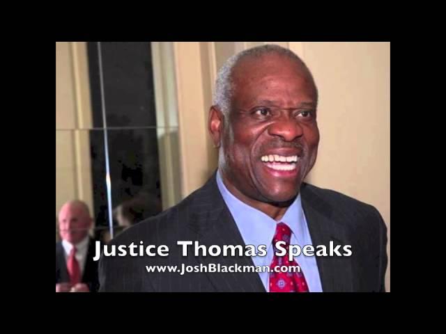 Justice Thomas Speaks at the Supreme Court