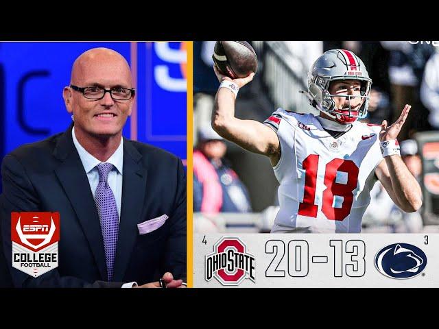 ESPN SC | "Buckeyes are the best team in CFB" - SVP reacts to Ohio State TAKE DOWN Penn State 20-13