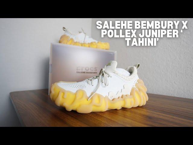 Salehe Bembury x Pollex Juniper ‘Tahini’ @crocsinc These are the craziest shoes ever made !