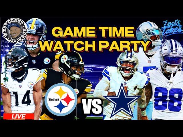 GAME TIME LIVE REACTION #Cowboys vs #Steelers