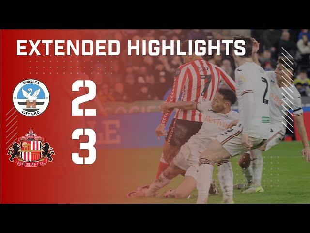 Extended Highlights | Swansea City 2 - 3 Sunderland AFC