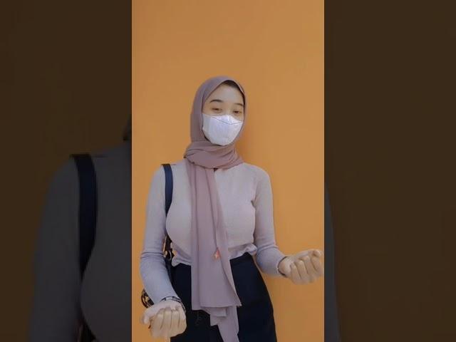 TIKTOK jilbab goyang ababil