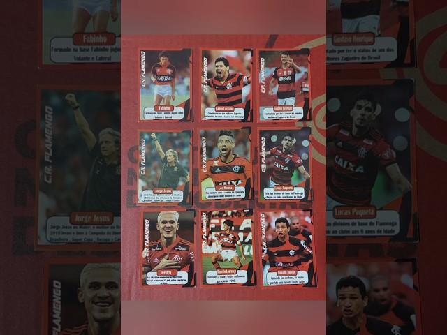 Coleção incrível de #cards do #flamengo! Trazendo o passado e o presente do clube! #mengão #futebol