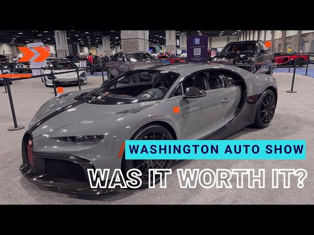 FIRST AUTO SHOW OF 2023: WASHINGTON AUTO SHOW FULL WALKTHROUGH