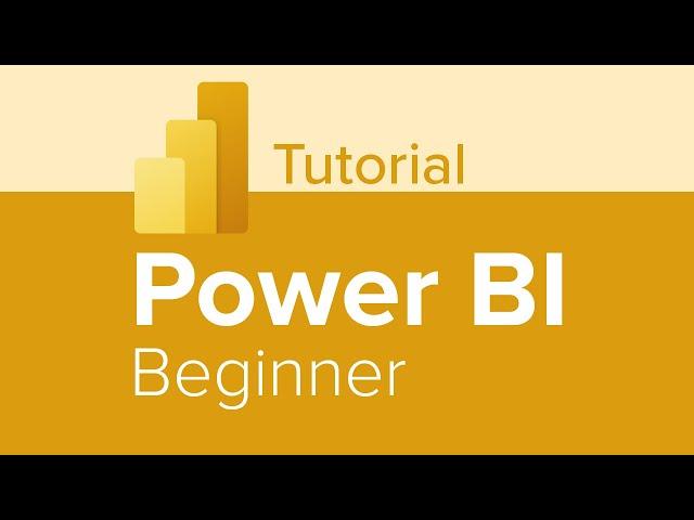 Power BI Beginner Tutorial