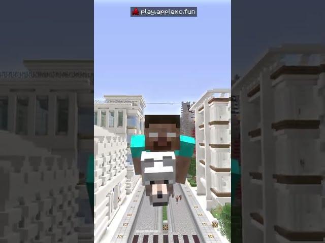 Superhero Herobrine in Minecraft ...#shorts #minecraft #herobrine