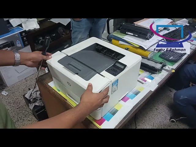 How to Solve HP LaserJet Pro M402dn Engine Communication Error || How to Change DC Controller CARD.