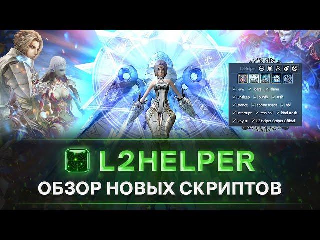 Новые скрипты на L2Helper! Таргетинг для Анакима | Бег для олимпиады | Новый Автораш и Ассист