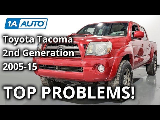 Top 5 Problems Toyota Tacoma Truck 2nd Generation 2005-15