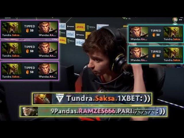 Tilted Ramzes666 vs Saksa TIP war in Tundra vs 9Pandas Berlin Major