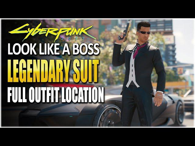 Cyberpunk 2077 | FULL LEGENDARY CORPO OUTFIT LOCATION | How to Get Best Corpo Armor set