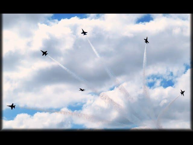 Crazy Flying Skills From the Blue Angles!