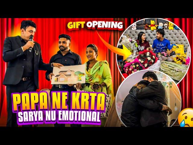 PAPA NE KRTA SARYA NU EMOTIONAL | BEST GIFT FROM DAD | GIFT OPENING | MR MRS NARULA