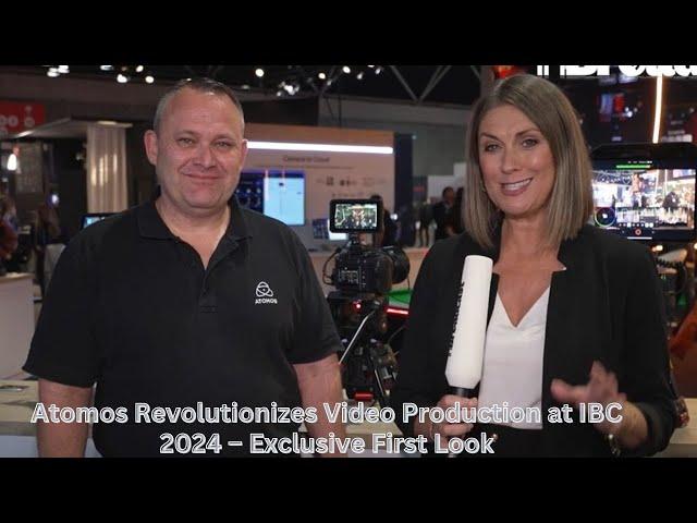 Atomos Revolutionizes Video Production at IBC 2024 – Exclusive First Look