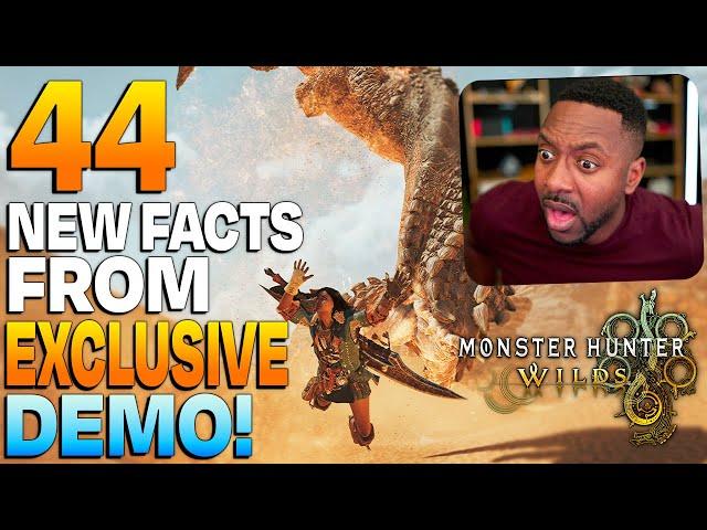 44 New Facts From Monster Hunter Wilds Exclusive Demo Event (New Gameplay Features)