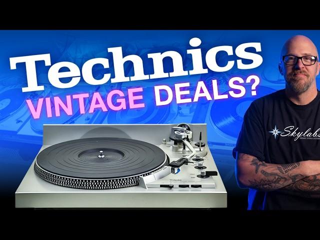 Vintage Technics Turntables: What to Look For!