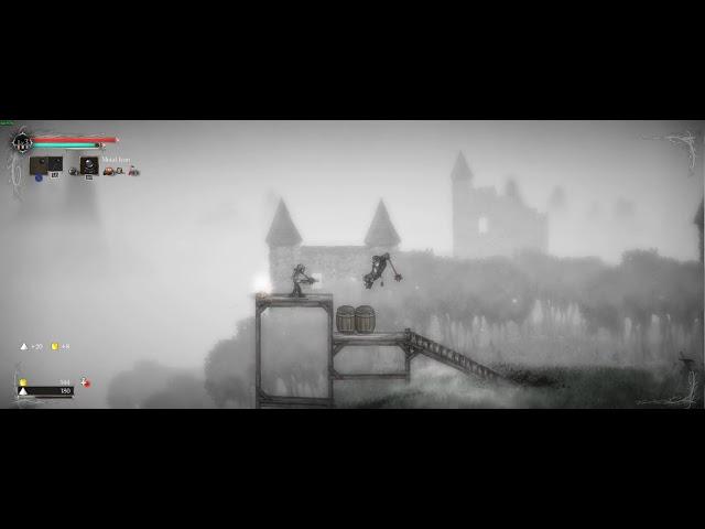Back2Gaming plays Salt and Sanctuary on Linux using RX 480 8GB