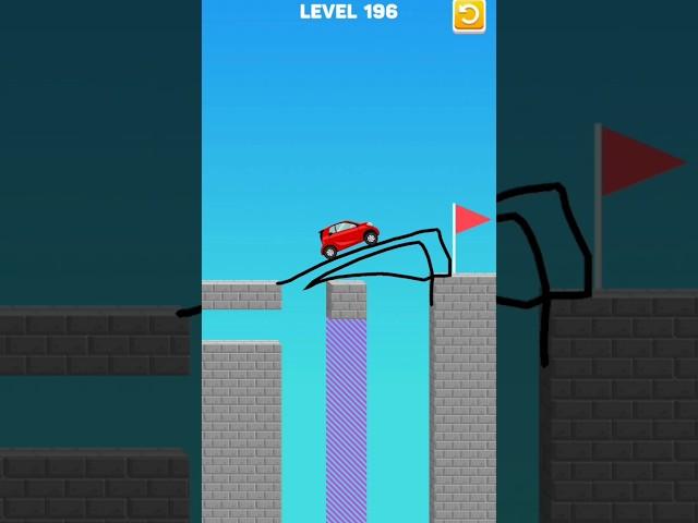 Draw Bridge And Drive Game  #shorts