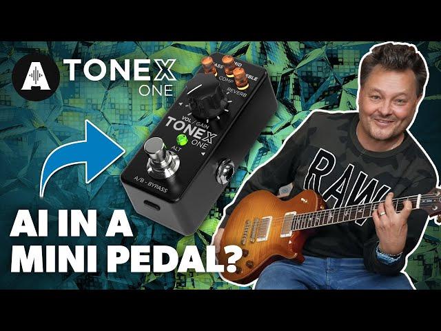 AI Tech in a Mini Pedal? - New TONEX One Modeller!