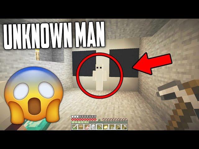 We found a SCARY Unknown Man in Minecraft 1.14... (Unknown Man Documentary)