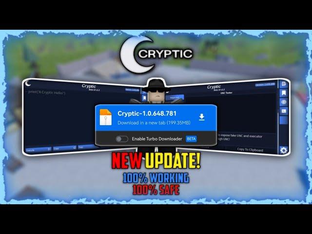 CRYPTIC EXECUTOR NEW UPDATE 2024 | Latest Update of Cryptic Executor V2.648 | 100% WORKING & SAFE