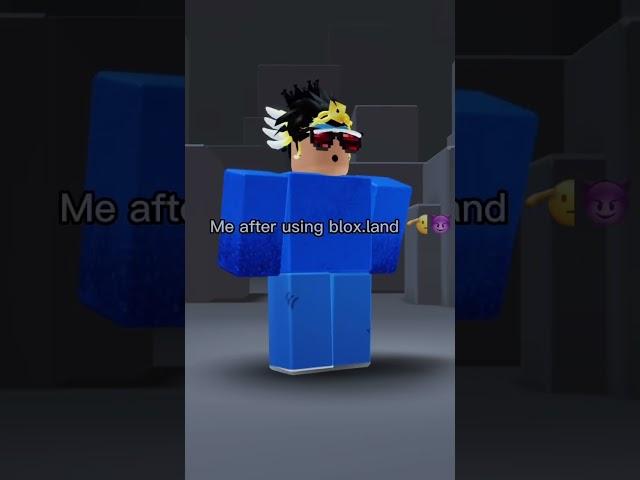 Blox.land for easy free robux! ( NOT SCAM ) #shorts #roblox #bloxland