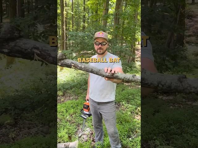 Making A HOMEMADE Baseball Bat ️