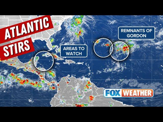 Gordon's Leftovers Among 3 Areas Now Being Tracked In Atlantic