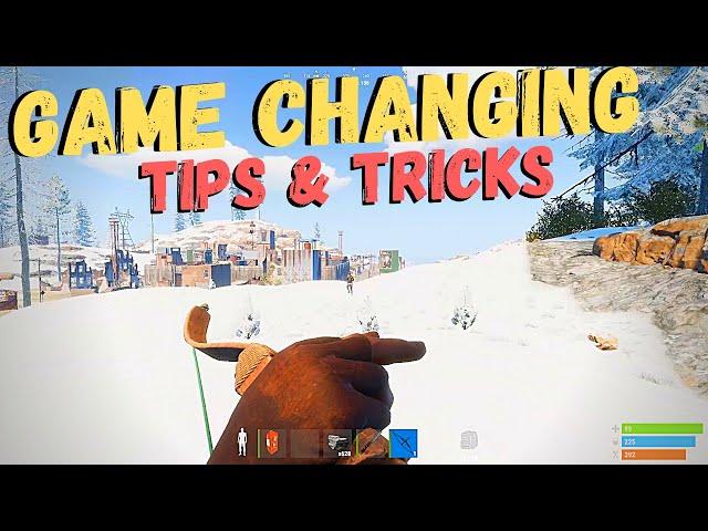 13 GAME CHANGING Rust Tips & Tricks | Rust Console Edition (Xbox & Playstation)